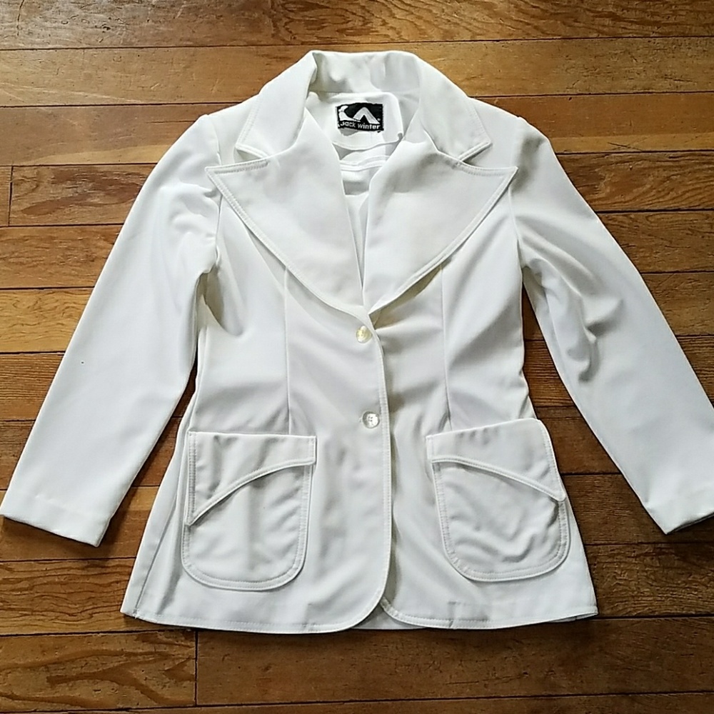 Jack Winter Butterfly Collar Leisure Suit Blazer